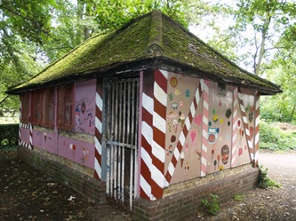 toilet cottage in a South London park