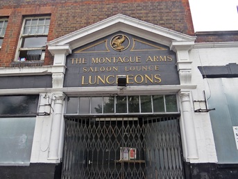 CLOSED DOWN. MONTAGUE ARMS - NEW CROSS, SE15