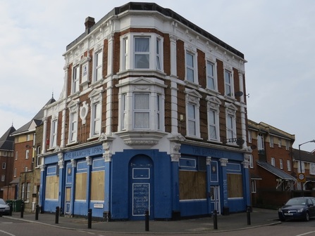The Closed down Millwall pub Bramcote Arms - Bermondsey SE16 set to become converted into flats