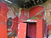 Interior of entrance to gig area of Sir George Robey