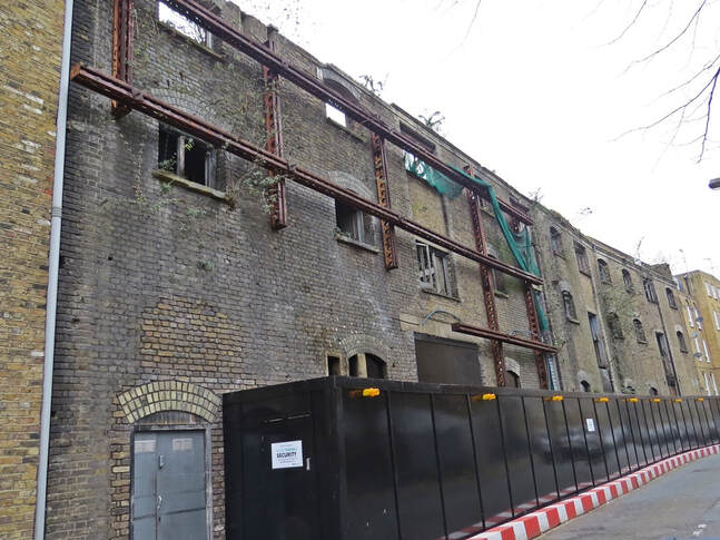 The derelict Wapping building in East London was used in the music video for Morrissey's 