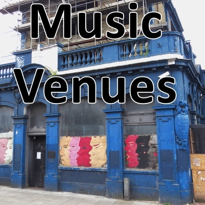 Link to Derelict London webpage on lost pubs and clubs that hosted live bands 