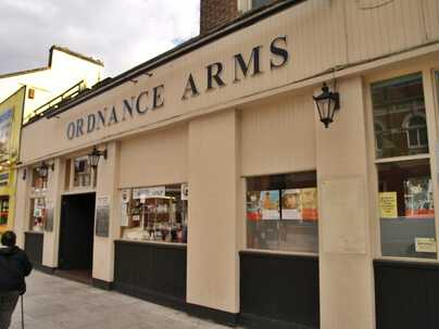 Ordnance Arms in Canning Town (aka Orange Kipper) closed down and demolished