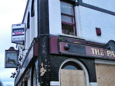 The Panther in Bethnal Green E2, another closed down pub