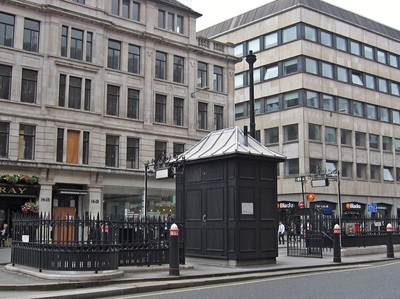 Disused underground WC in Holborn, London