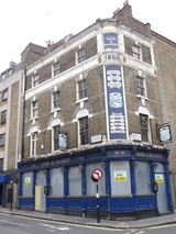 Haymarket Hand & Racquet derelict pub. Tommy Cooper and Sid James once drank here.