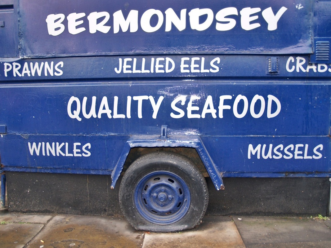 Jellied Eel & Seafood Van in Bermondsey
