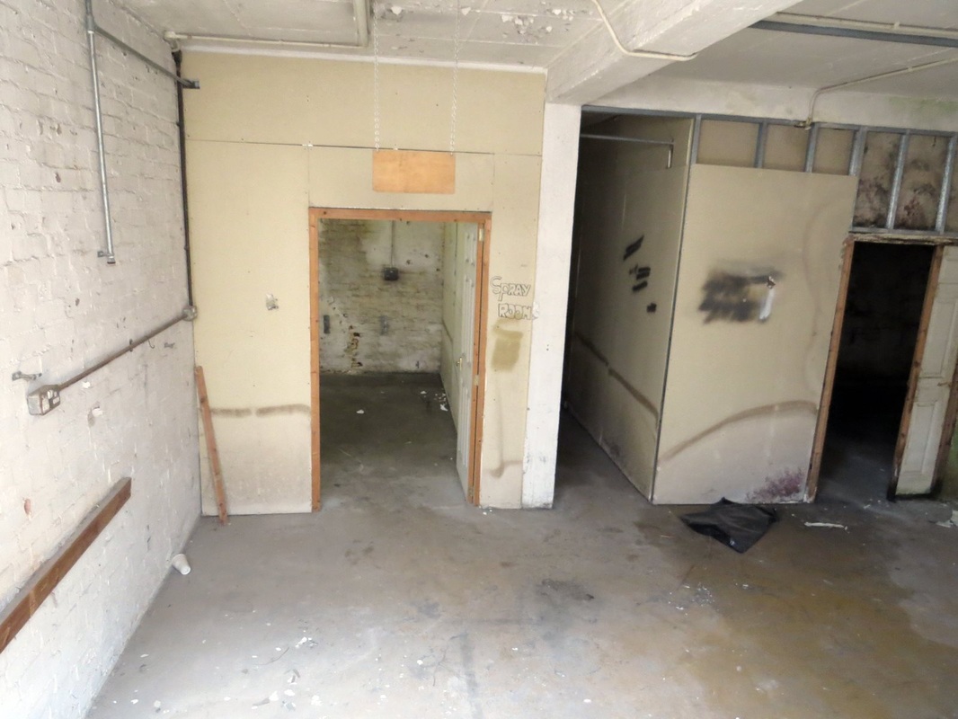 Inside abandoned building on Stonehill Business Park - Edmonton, N18