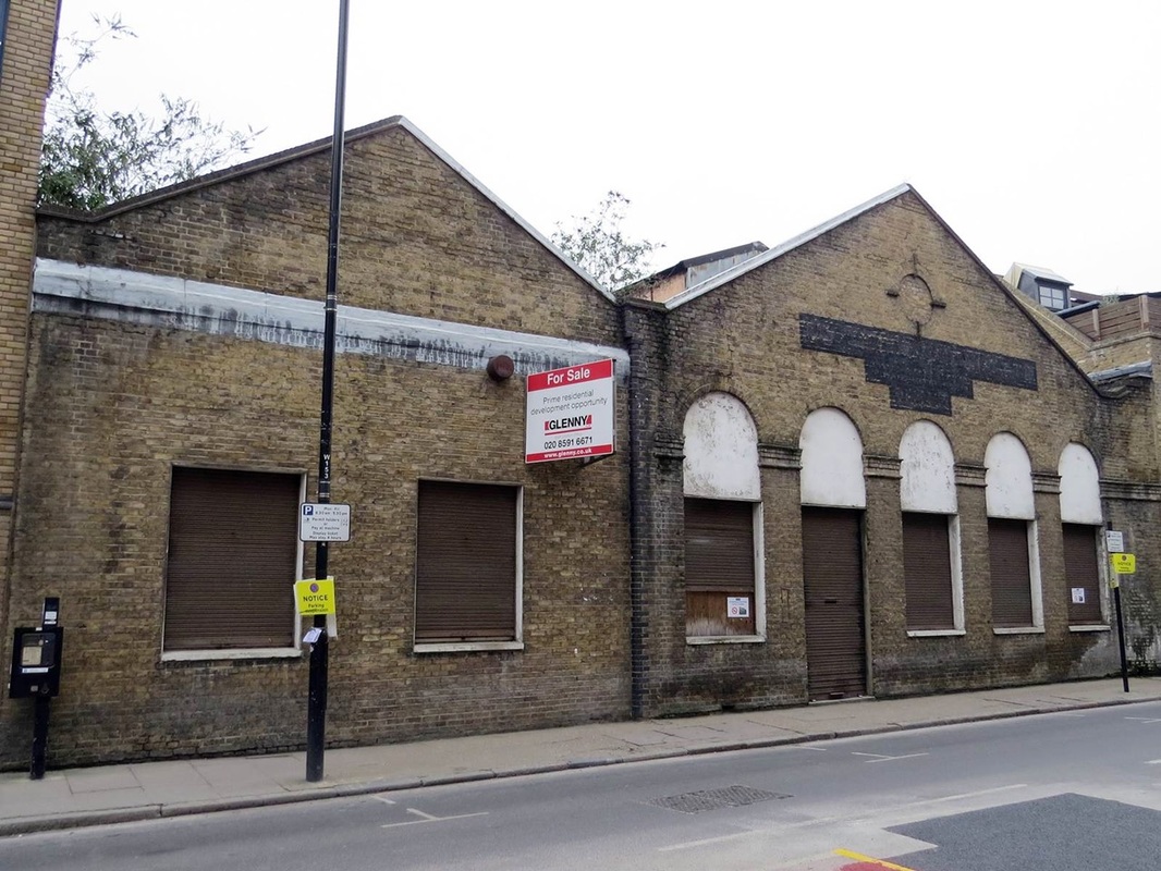 Picture of 125-129 Wapping High St - Wapping E1. A former waste paper & rag warehouse