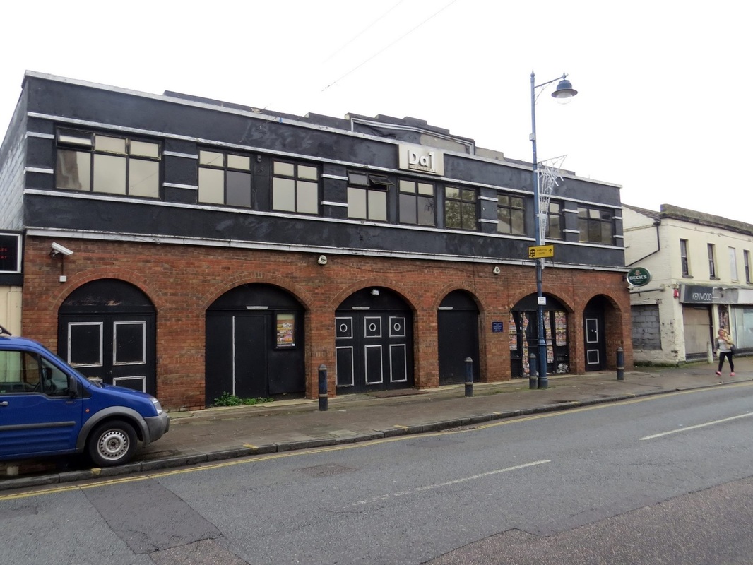 The defunct DA1 nightclub in Dartford awaits demolition. The nightclub has been known by various names over the years including, Bridewells, Silver Lady, 3D & Talk of the Town