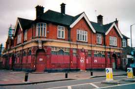 The Avenue Hotel, known locally as the Flying Bottle, Church Road closed in 1990  after a murder taking place in the pub.  The building has been converted into a Hindu temple - the London Sri Murugan Temple.