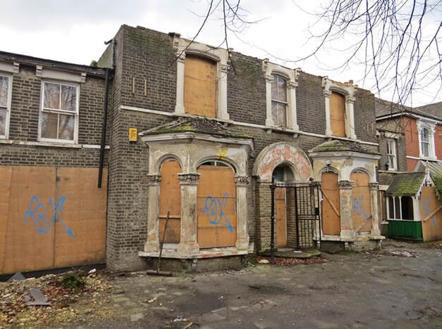 Derelict Muscle Mansions & Former London Home of Arnold Schwarzenegger in Forest Gate, E7