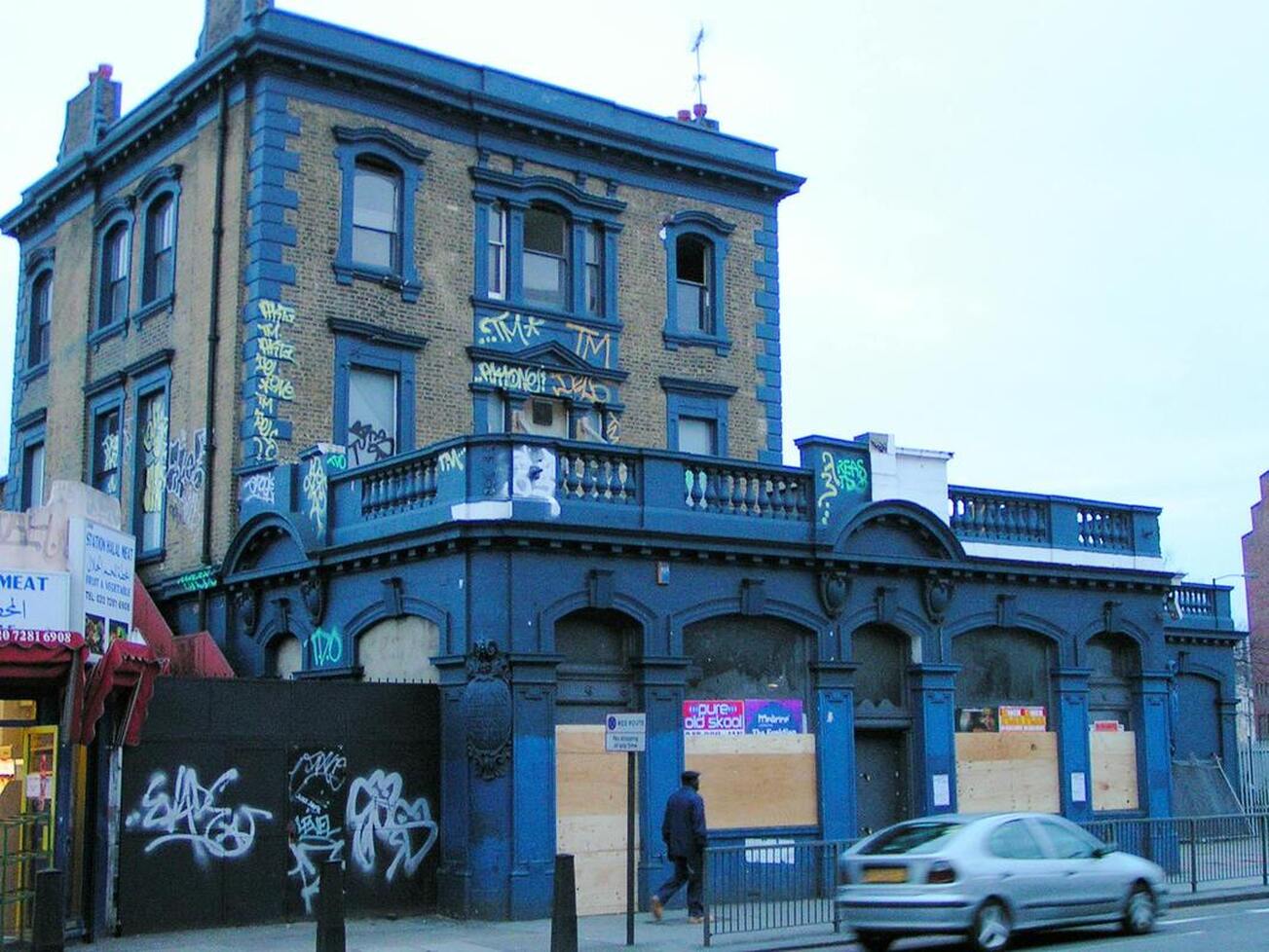 London's Lost Music Venues by Paul Talling. The derelict Sir George Robey/Powerhaus in Finsbury Park 