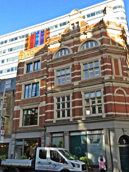 The regenerated St John's Tavern building in Tooley Street, SE1 near London Bridge Station was originally converted to Red Bull Studios and is now The Body Shop’s new HQ.