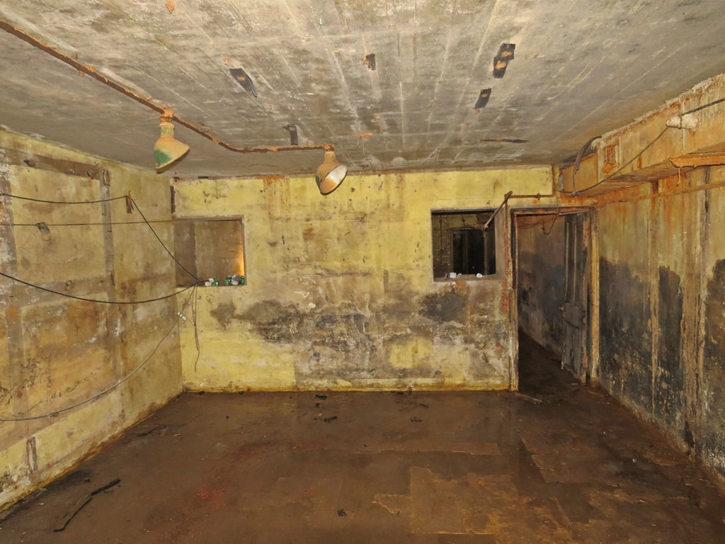 Old Finsbury Town Hall basement was maintained as a nuclear fall-out shelter during the Cold War.