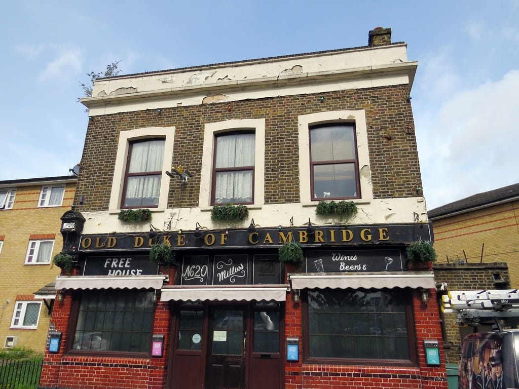 Old Duke Of Cambridge on Reeves Rd. Another lost pub in Tower Hamlets