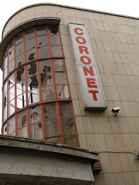 Derelict Coronet Cinema in Eltham, SE9  