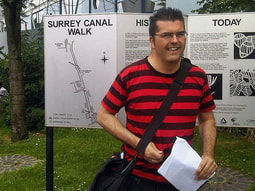  Paul Talling. Guided walk of the Lost Grand Surrey Canal from Peckham & Cmaberwell to Rotherhithe