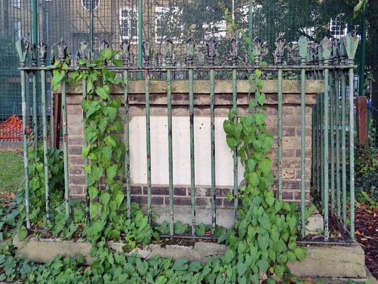 Tomb of George Green in Trinity Gardens Poplar