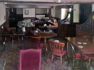 Inside the abandoned Two Brewers in Darfford. Another lost pub.
