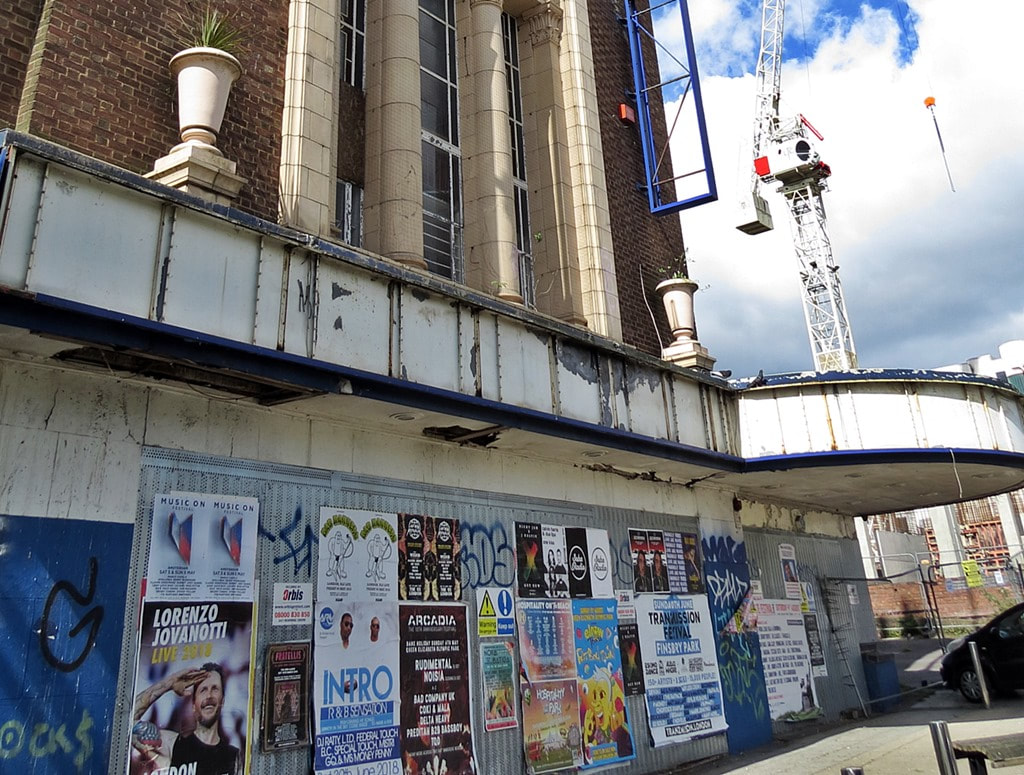 Derelict & abandoned Savoy Cinema Burnt Oak London HA8
