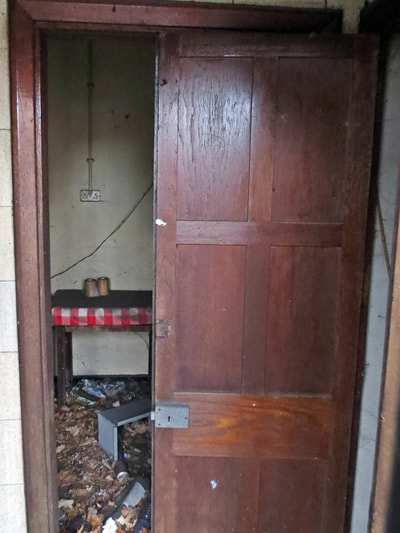 Inside closed down toilets in Woolwich SE18