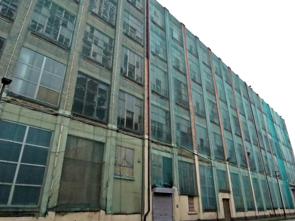 Plans have been submitted for nearly 500 homes at the former Siemens factory site in the London Borough of Greenwich. All but one of the derelict buildings will be restored