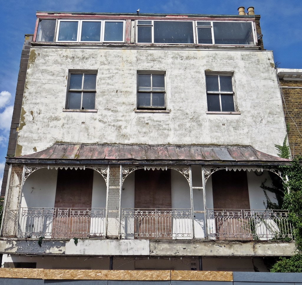 Picture of derelict building in Southend on Sea 
