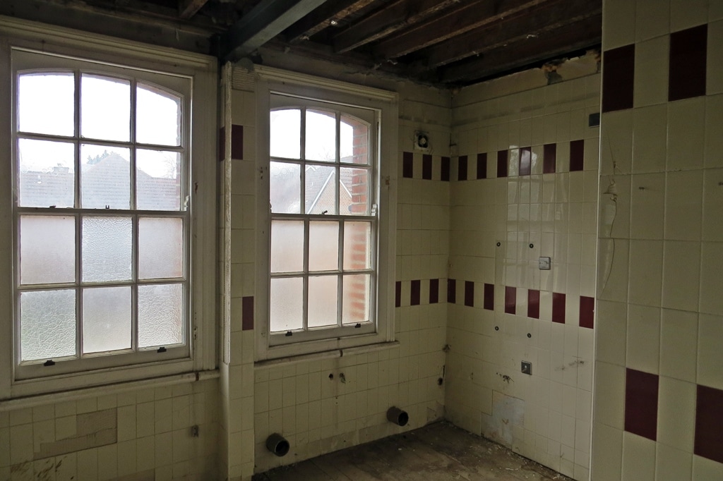 Inside derelict ​St Ann’s Police Station - Tottenham, N15