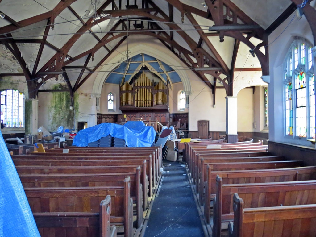 neglected closed down church in South London now owned by World Harvest Christian Centre